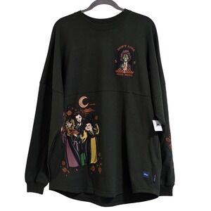 Disney Spirit Jersey Hocus Pocus Adult Large Green Sanderson Sisters Halloween